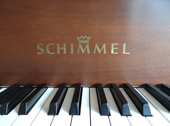 used schimmel grand piano