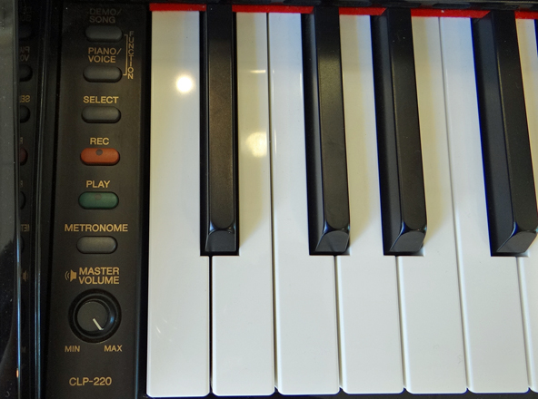 used Yamaha Clavinova piano