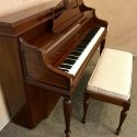 Used Steinway & Sons Upright furniture console walnut Bonita Springs Naples Fort Myers