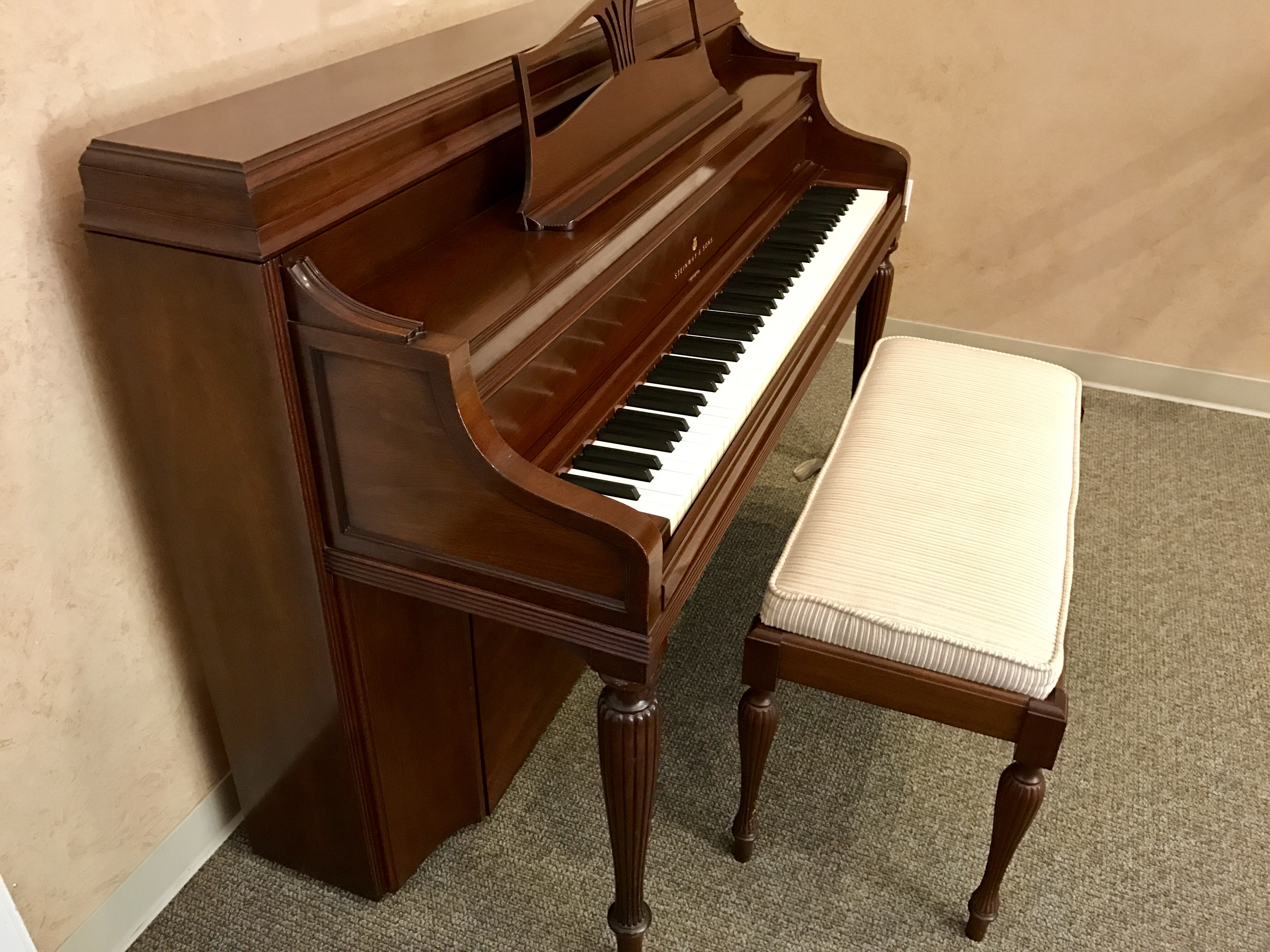 Used Steinway Piano Furniture Console Used Piano Center