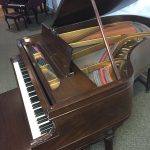 Used Grand Piano Chickering Brown Dark Walnut Wood Bonita Springs Naples Fort Myers