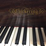 Used Grand Piano Chickering Brown Dark Walnut Wood Bonita Springs Naples Fort Myers