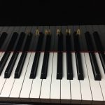 Yamaha GC1 Polished Ebony used baby grand