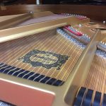 Yamaha GC1 Polished Ebony used baby grand