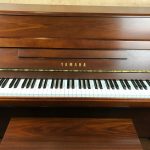 Used Yamaha Upright Piano Walnut Wood Finish Bonita Springs Naples Fort Myers