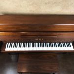 Used Yamaha Upright Piano Walnut Wood Finish Bonita Springs Naples Fort Myers