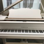 Used Yamaha White Grand Piano Naples Fort Myers Bonita Springs