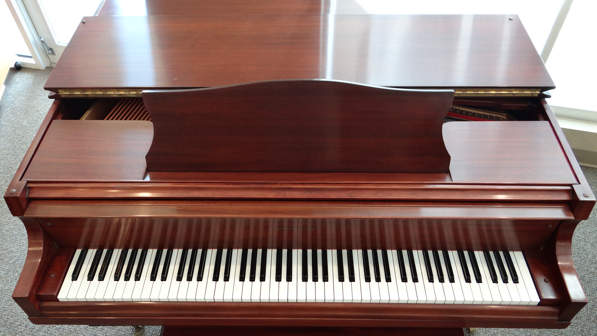 story clark baby grand restored