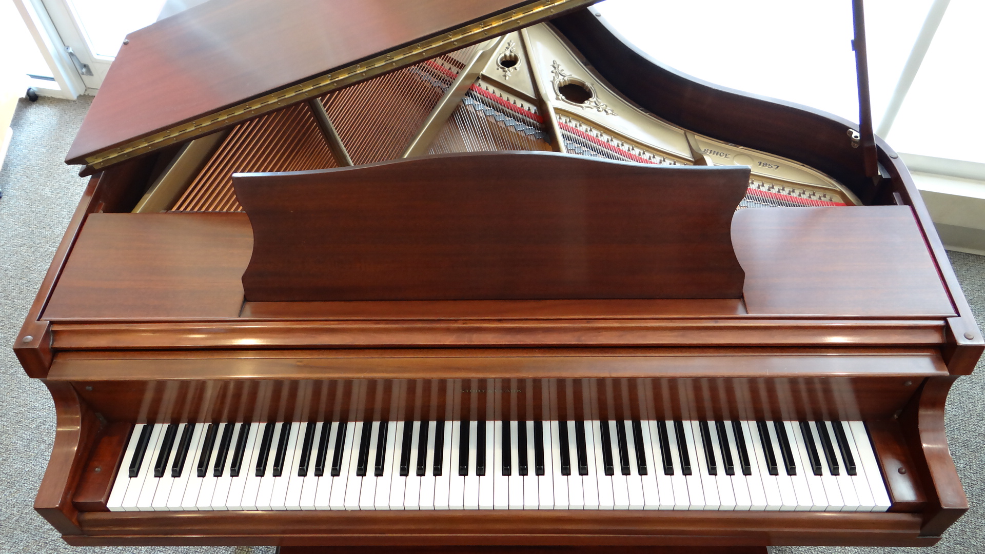 story clark baby grand restored